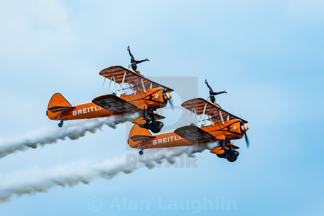 "Breitling Wing Walkers" stock image