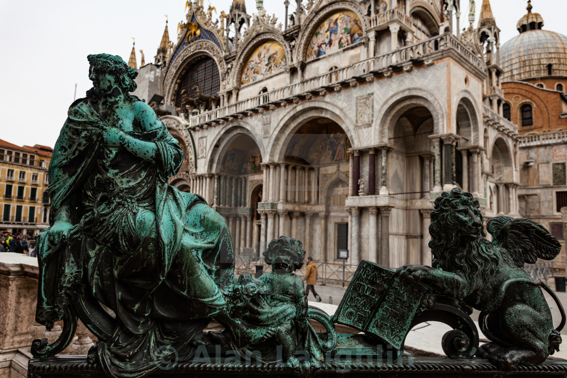 "Basilica di San Marco" stock image