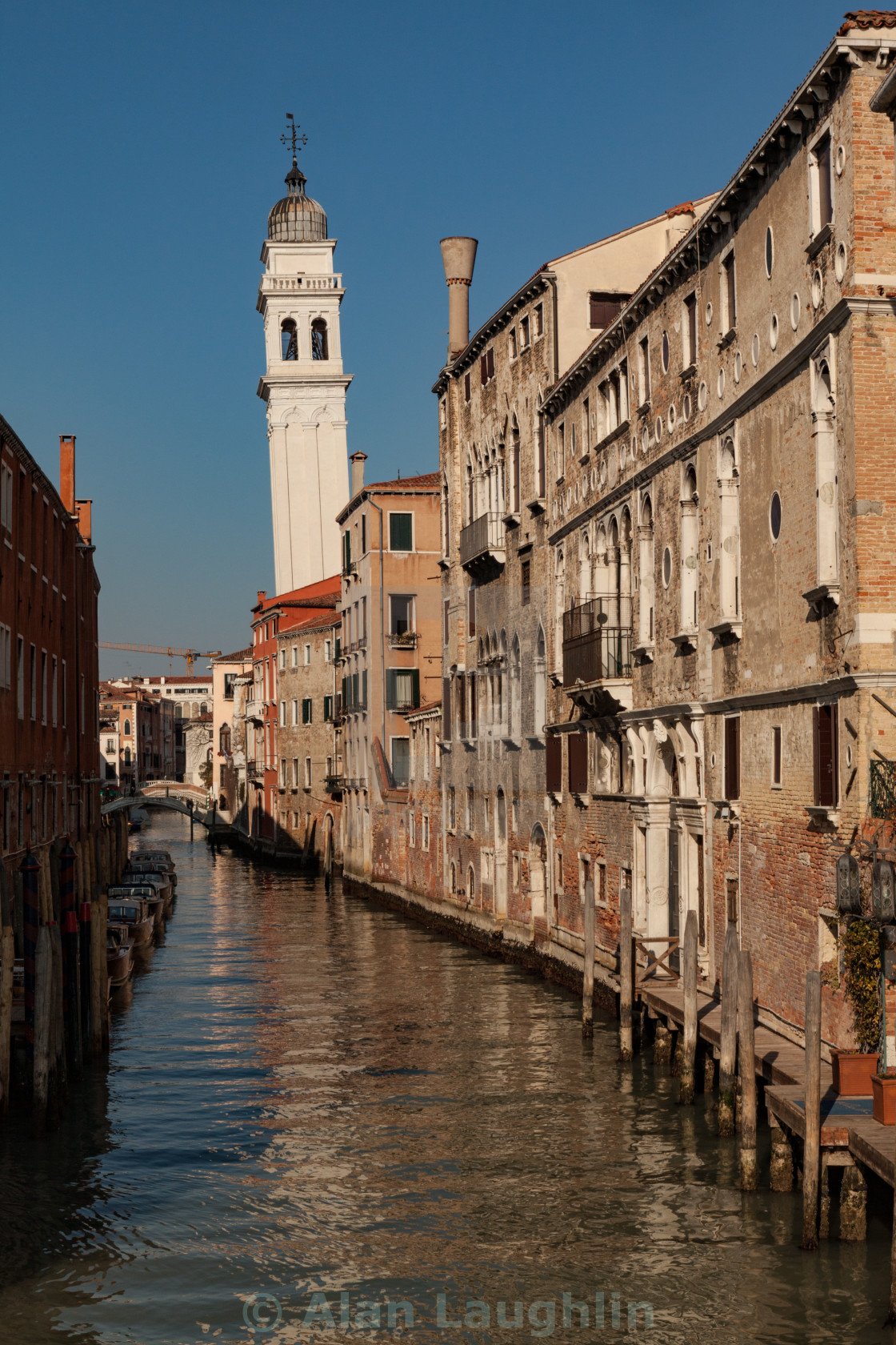 "Venetian Canal" stock image