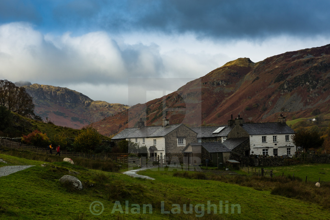 "Early Autumn Lake District Lake District" stock image