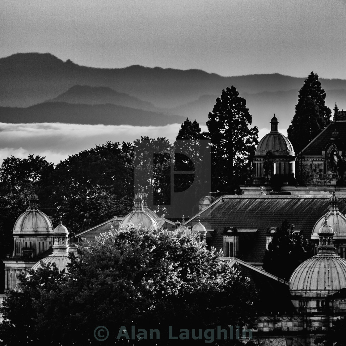 "Victoria roof tops" stock image