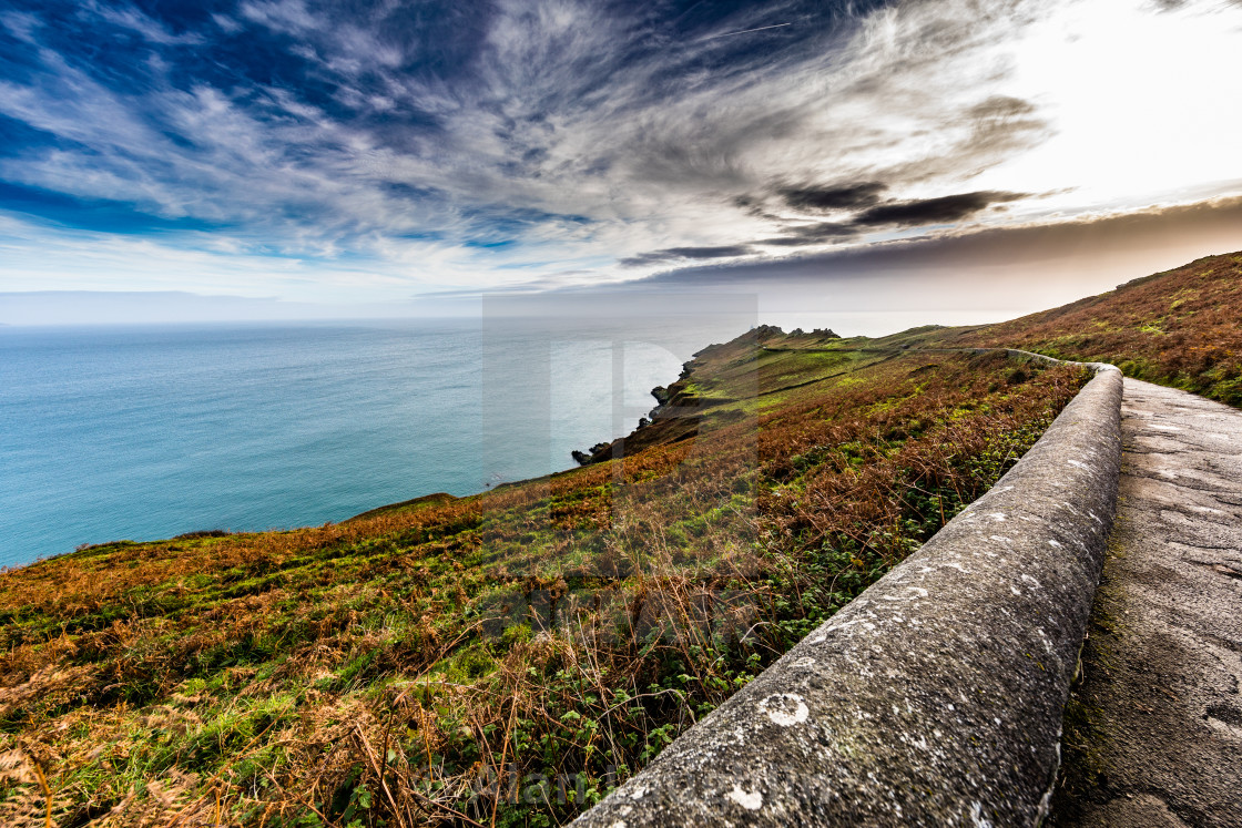 "Freshwater Bay Devon" stock image