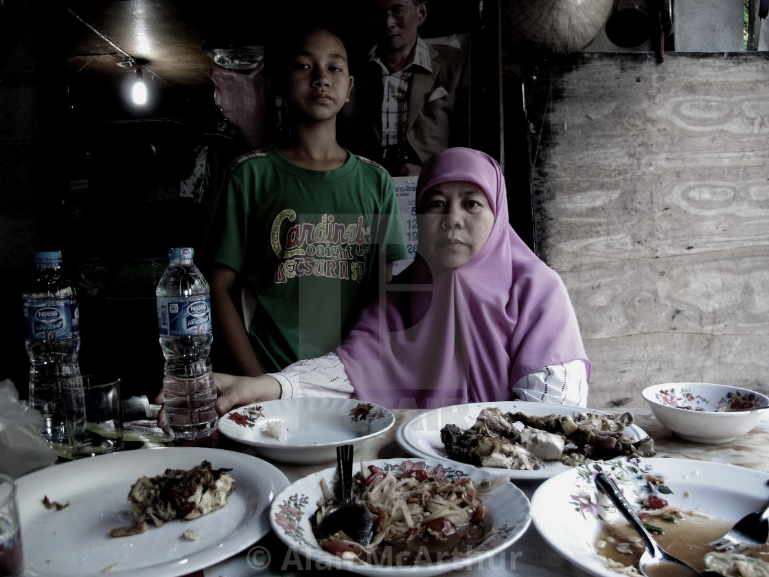 "At home with a Muslim Family" by Alan McArthur - $77.88 "At home with a Muslim Family" stock image