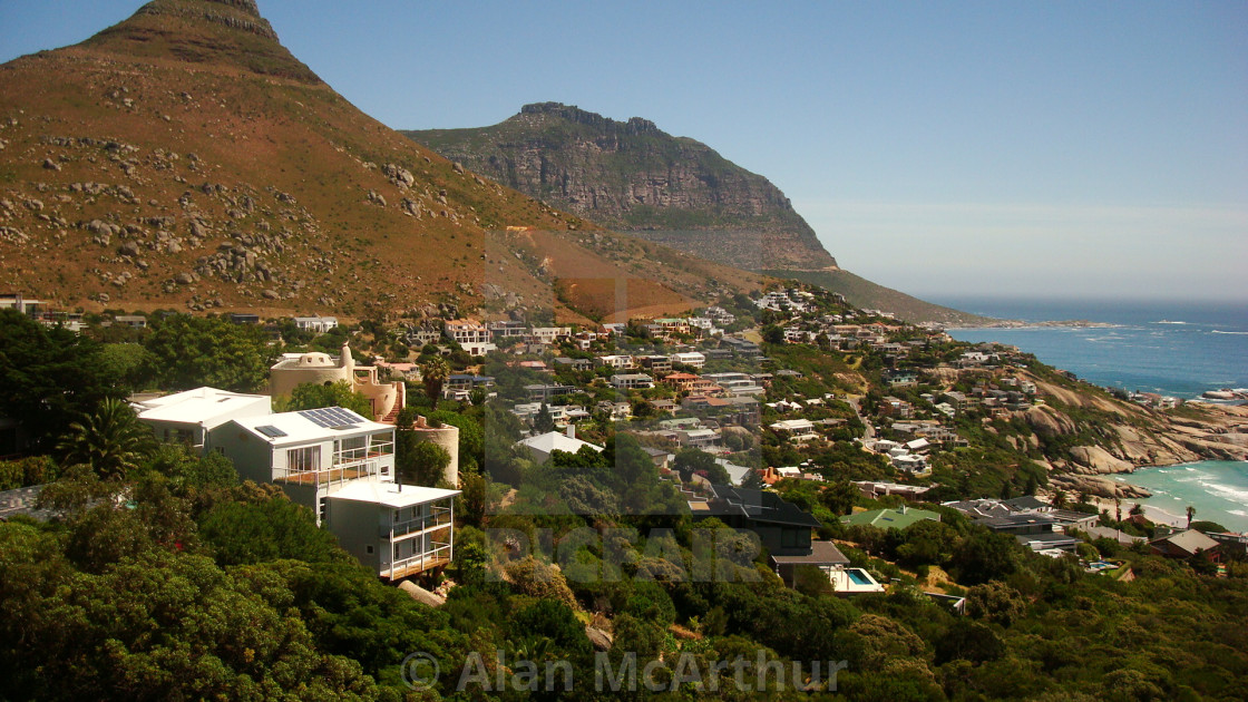 "South Africa and beach communities around the Western Cape" by Alan McArthur - $76.83 "South Africa and beach communities around the Western Cape" stock image
