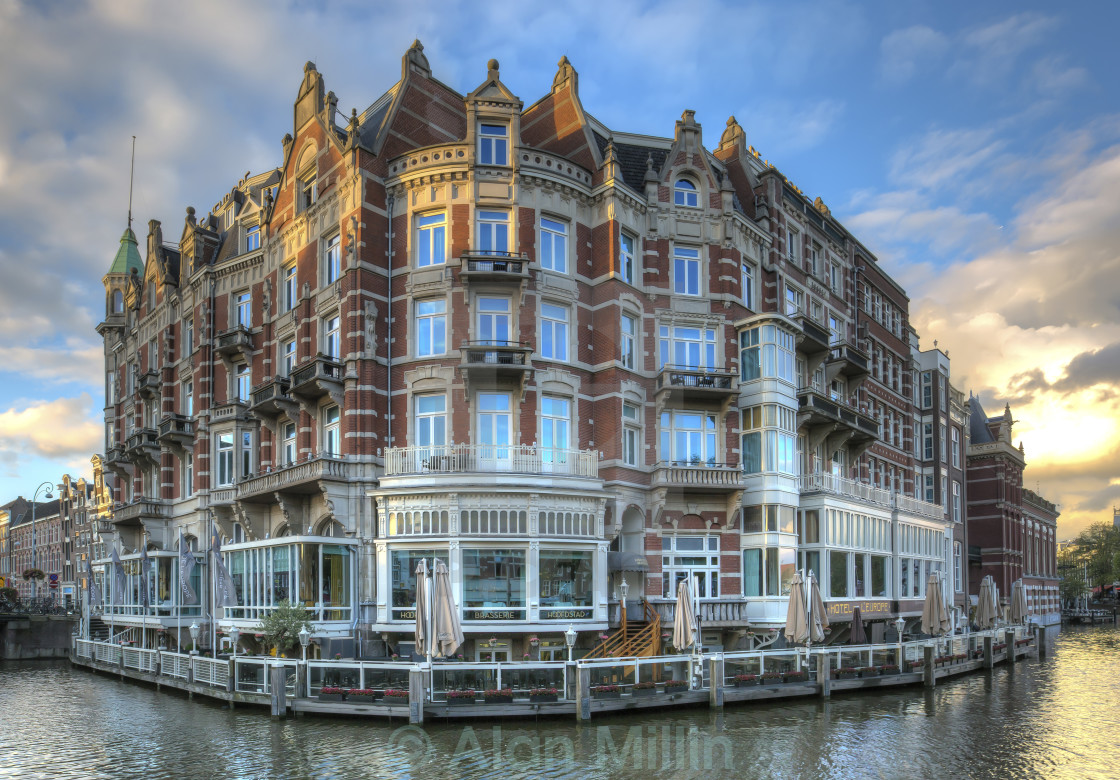Hotel De L'Europe - Amsterdam - License, download or print ...