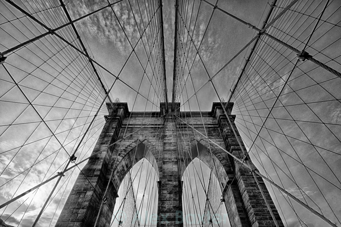 "Brooklyn Bridge" stock image