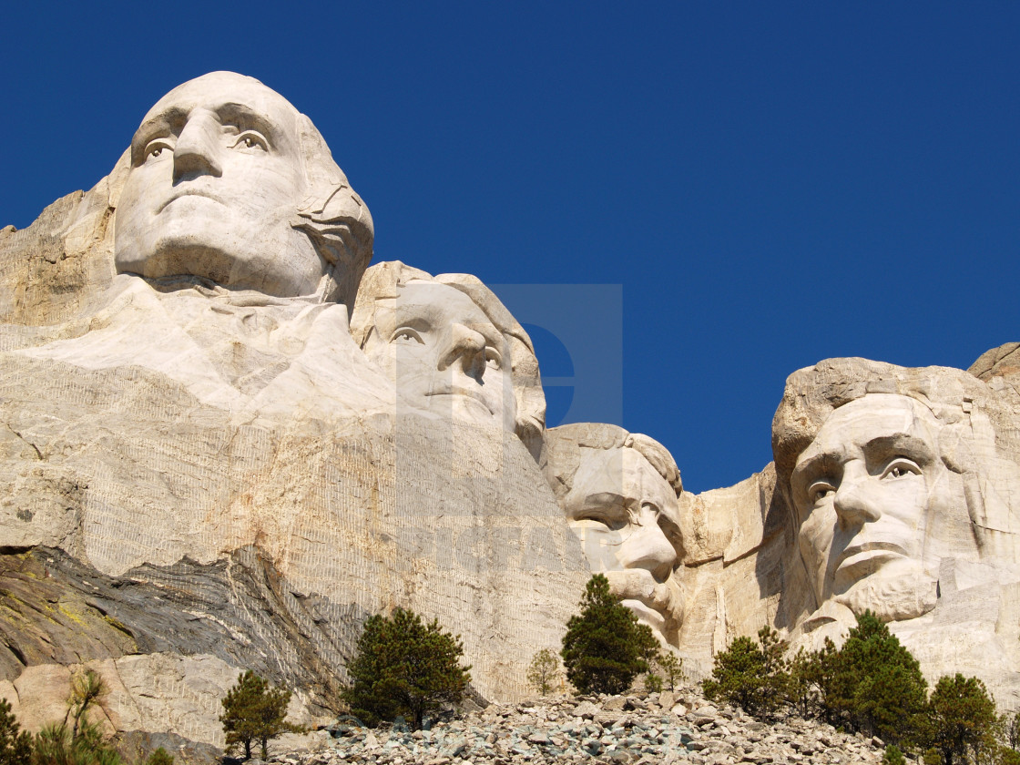 "Mount Rushmore" stock image