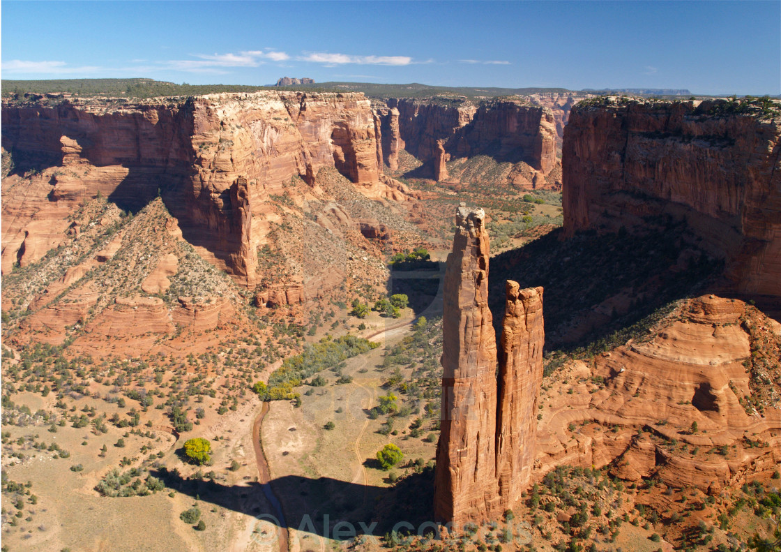 "Spider Rock" by Alex cassels - $31.72 "Spider Rock" stock image