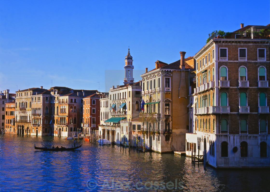 "Grand Canal in Venice" by Alex cassels - $31.72 "Grand Canal in Venice" stock image
