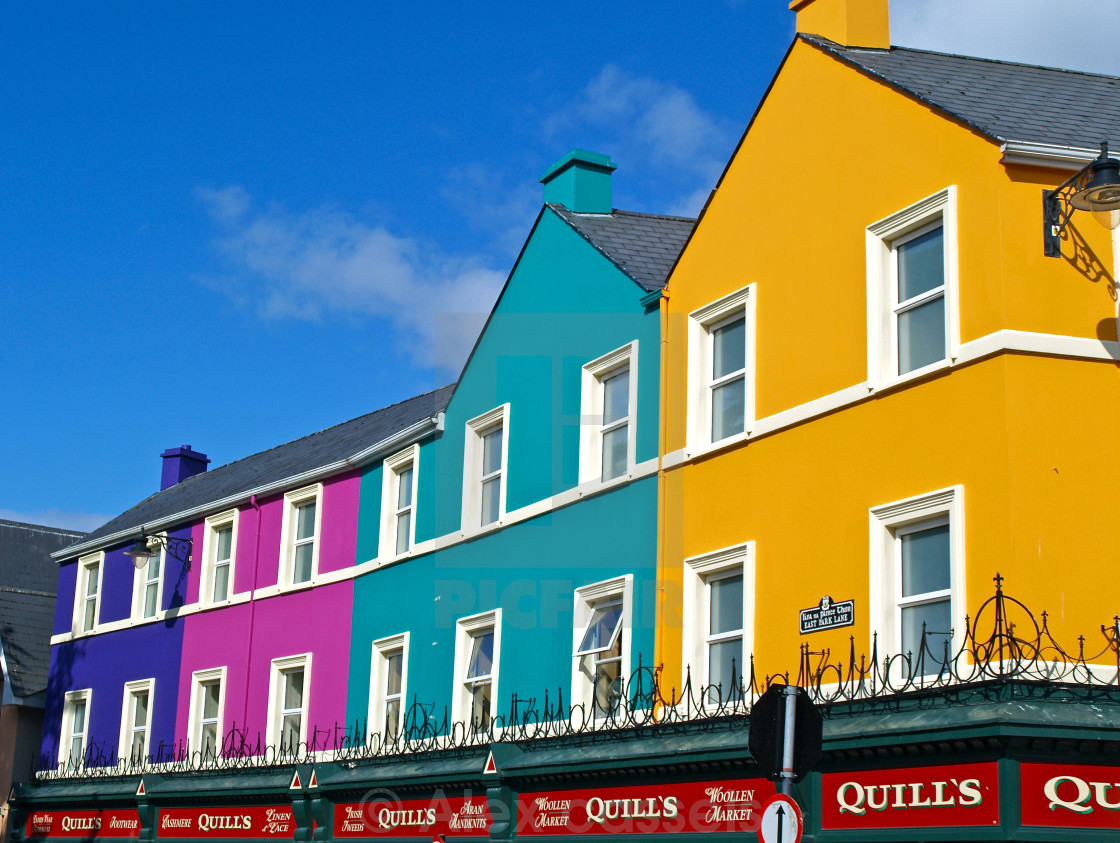 "Colours of Kenmare" stock image