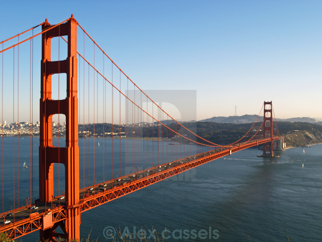 "The Golden Gate" by Alex cassels - $31.72 "The Golden Gate" stock image