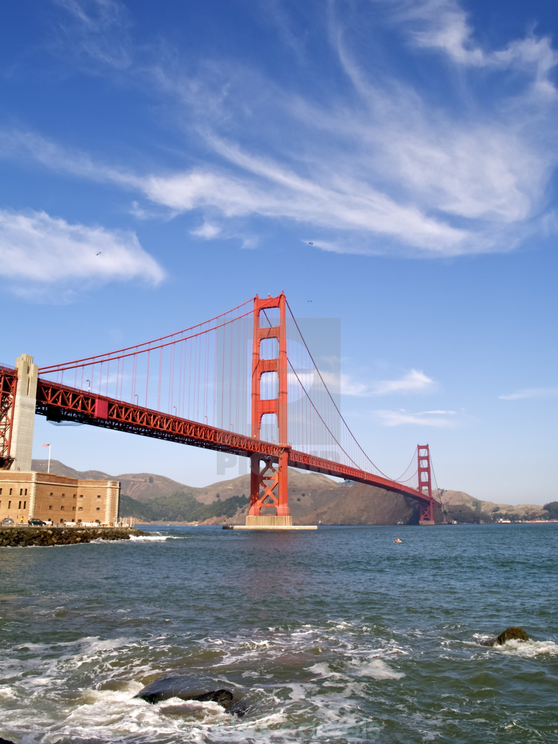 "The Golden Gate" stock image