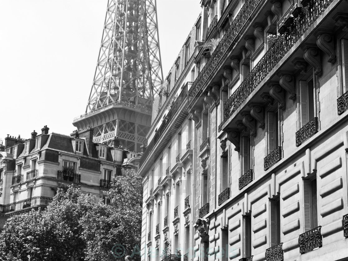 "La Tour Eiffel" stock image