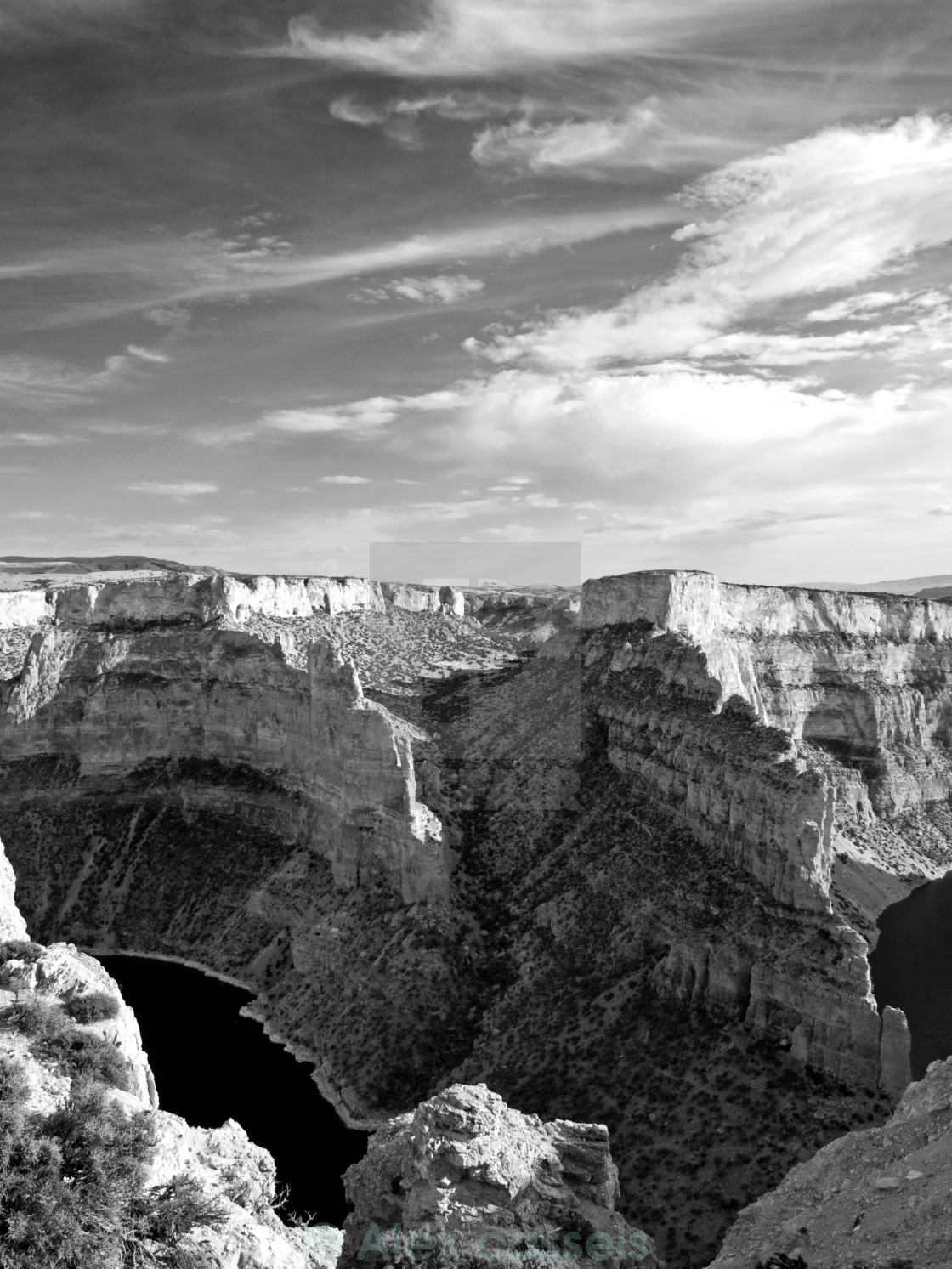 "Big Horn Canyon" stock image