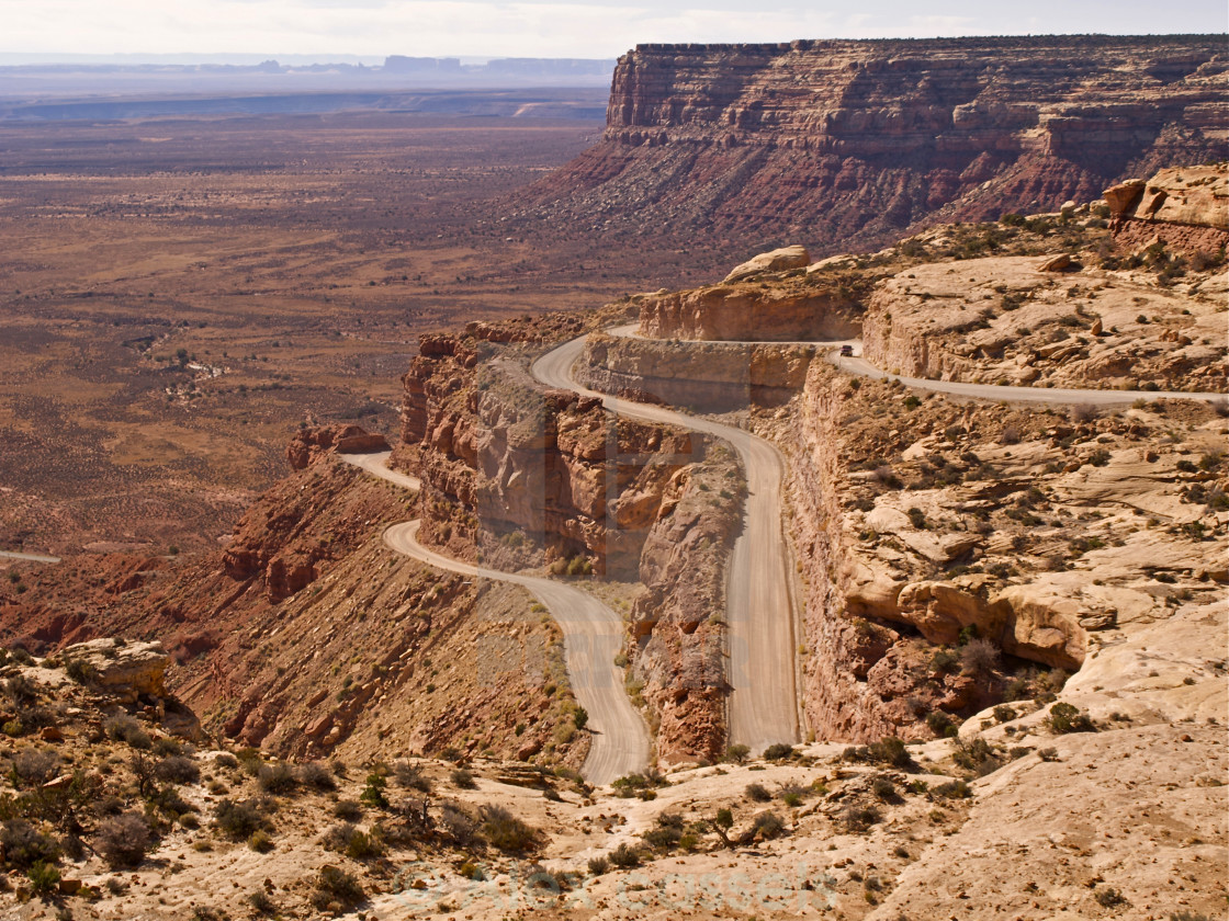 "The Moki Dugway" stock image