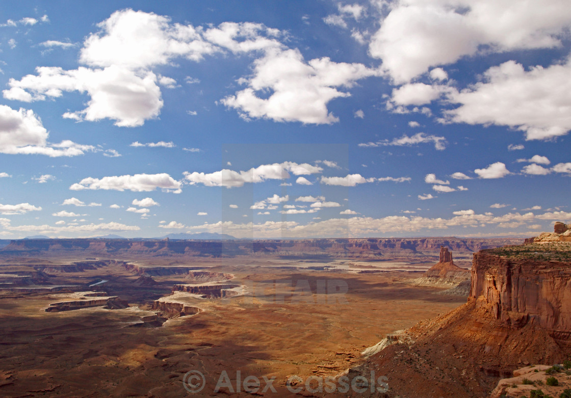 "Canyonlands Vista" stock image