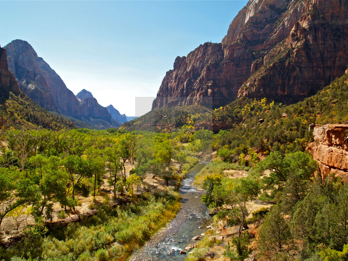 "Zion National Park" by Alex cassels - $31.72 "Zion National Park" stock image