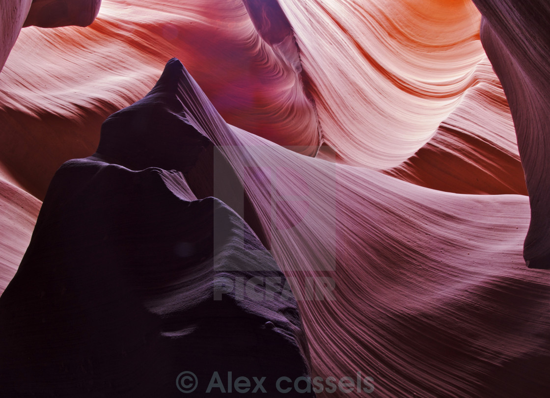 "Lower Antelope Canyon" stock image