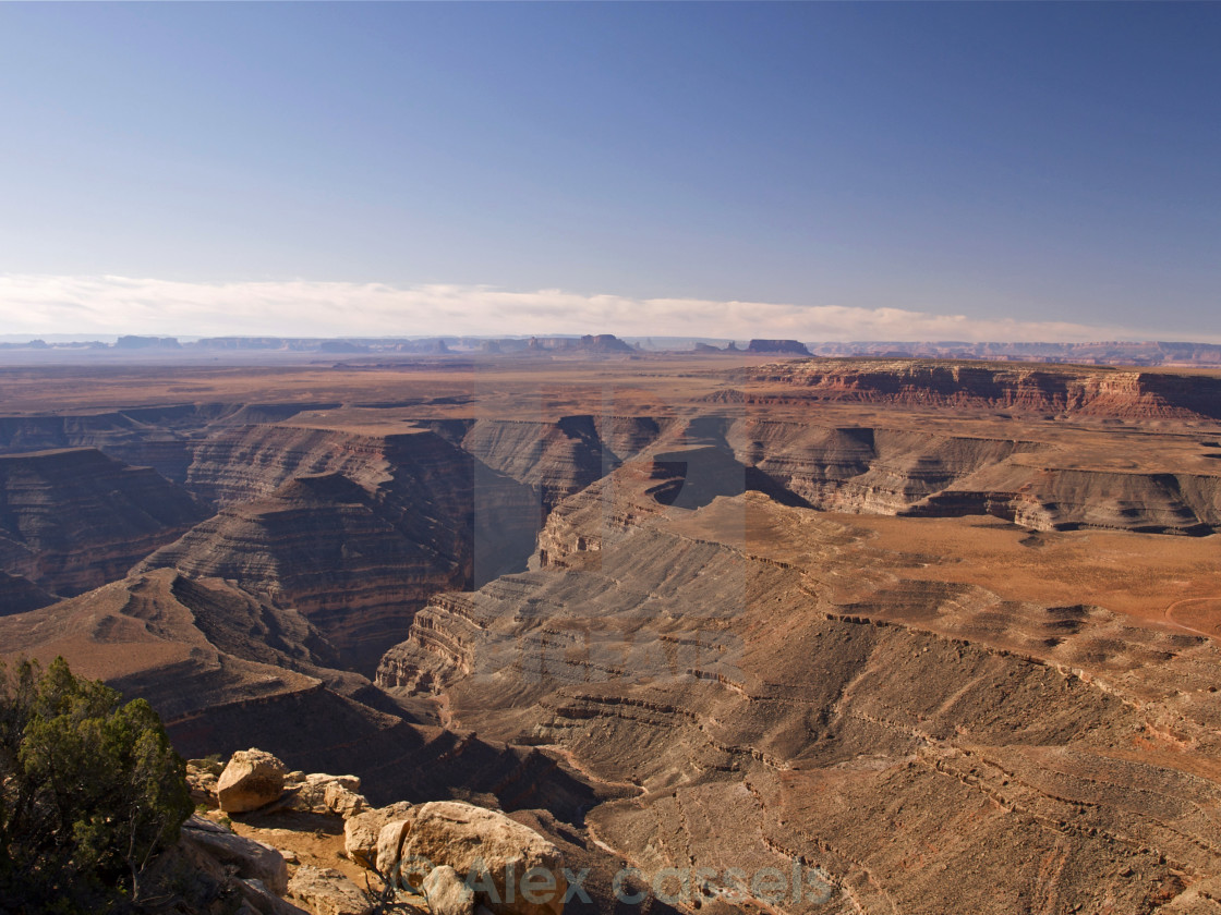 "View from Muley Point" by Alex cassels - $31.72 "View from Muley Point" stock image
