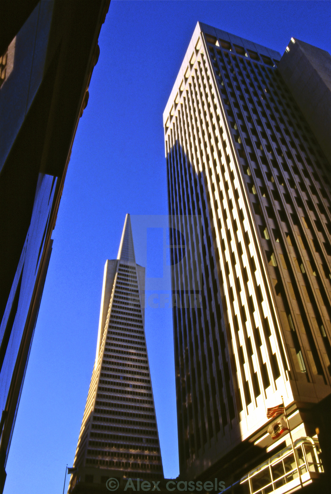 "TransAmerica Pyramid Building" stock image