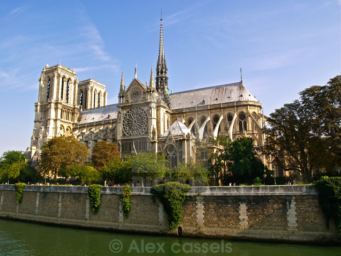 "Notre Dame" by Alex cassels - $31.56 "Notre Dame" stock image