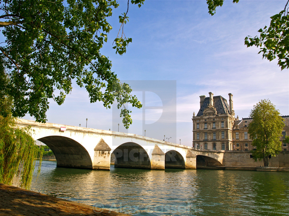 "Pont Royal" stock image
