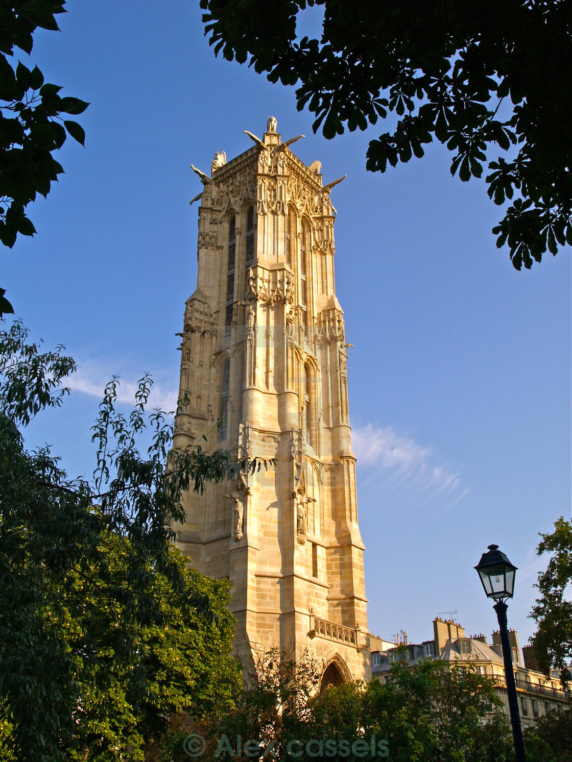 "La Tour Saint-Jacques" by Alex cassels - $31.72 "La Tour Saint-Jacques" stock image