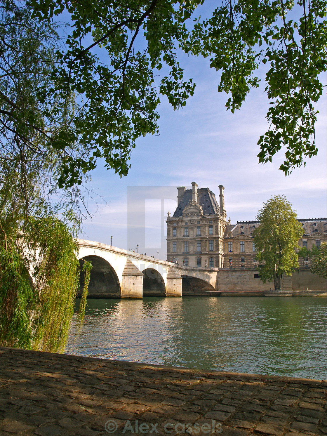 "Pont Royal" stock image