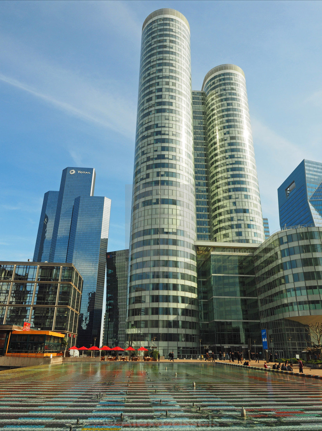 "Towers of La Defense" by Alex cassels - $31.72 "Towers of La Defense" stock image