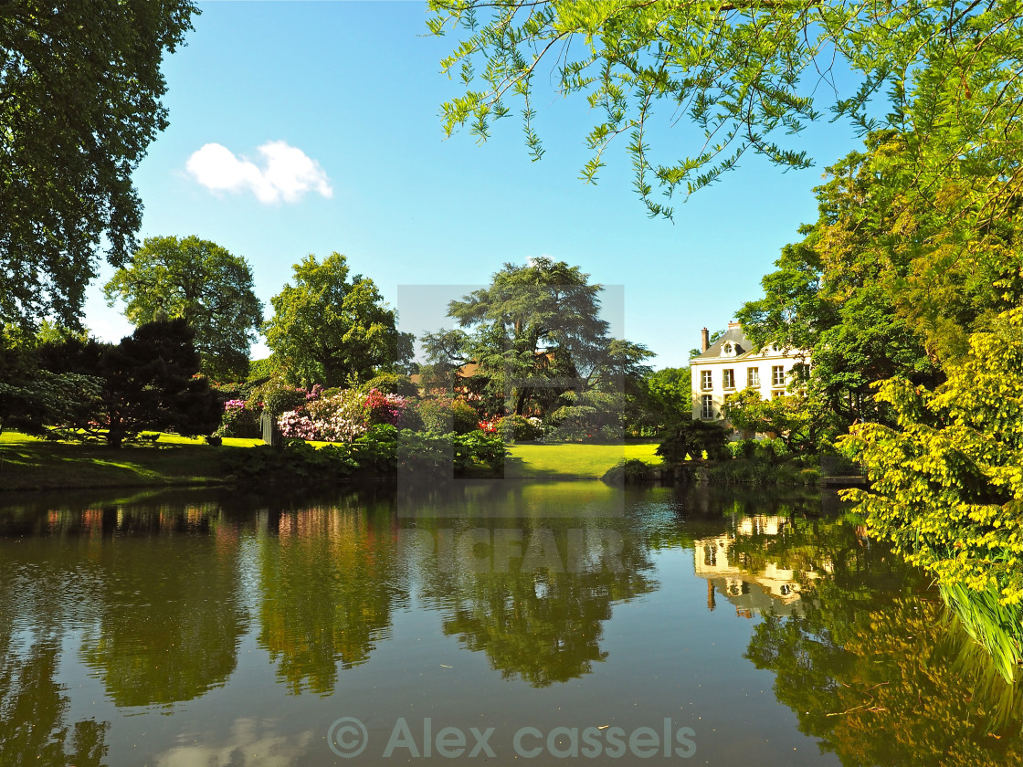 "Villa at the Arboretum" by Alex cassels - $31.72 "Villa at the Arboretum" stock image