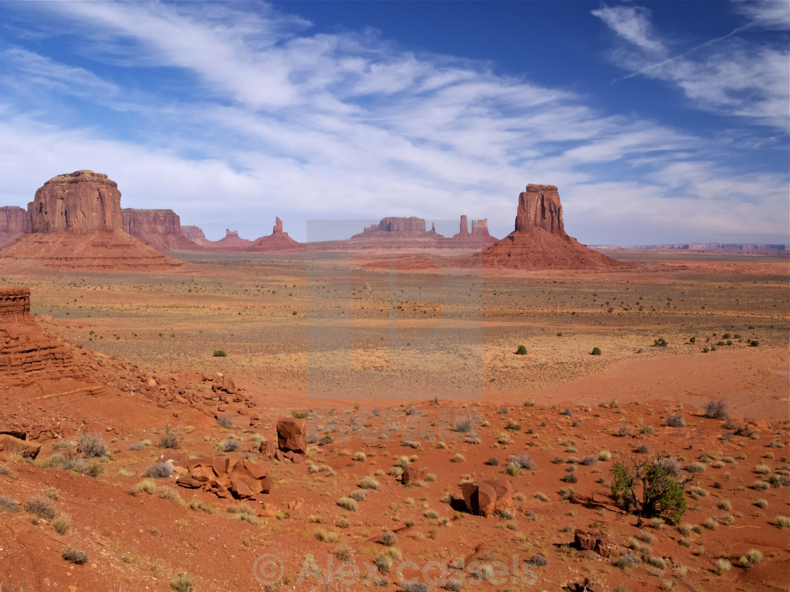 "View from the North Window" stock image