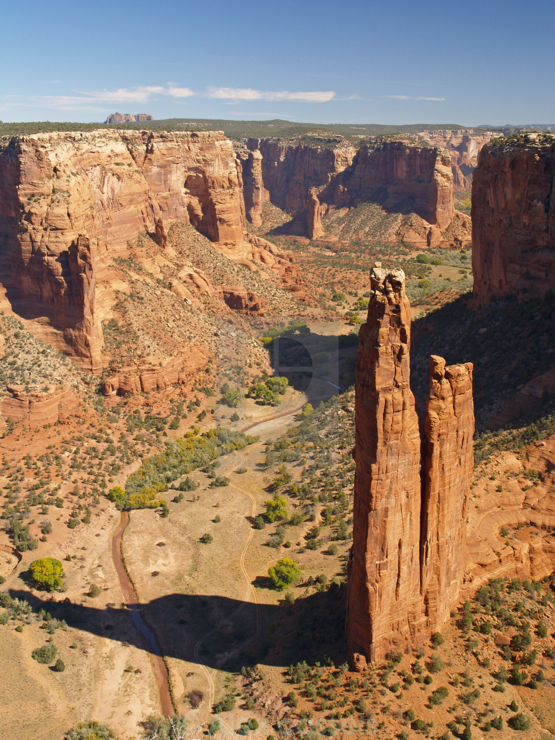 "Spider Rock" stock image