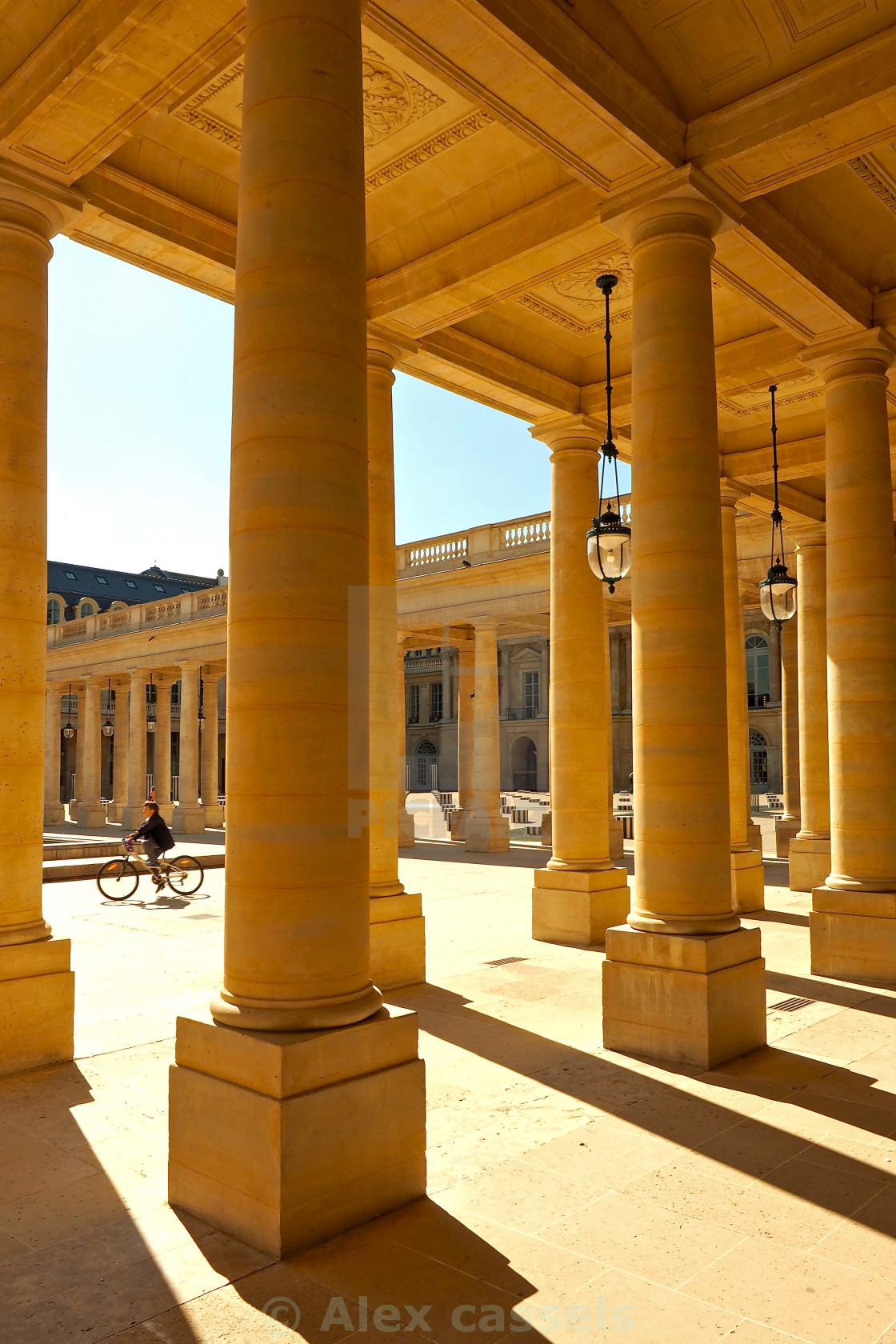 "Le Palais-Royal" stock image