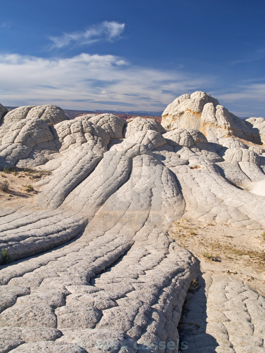 "The Brain Rocks of White Pocket" stock image