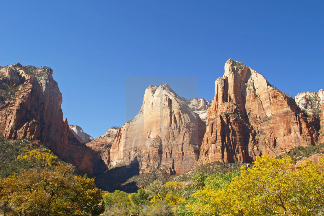 "The Court of the Patriarchs" stock image