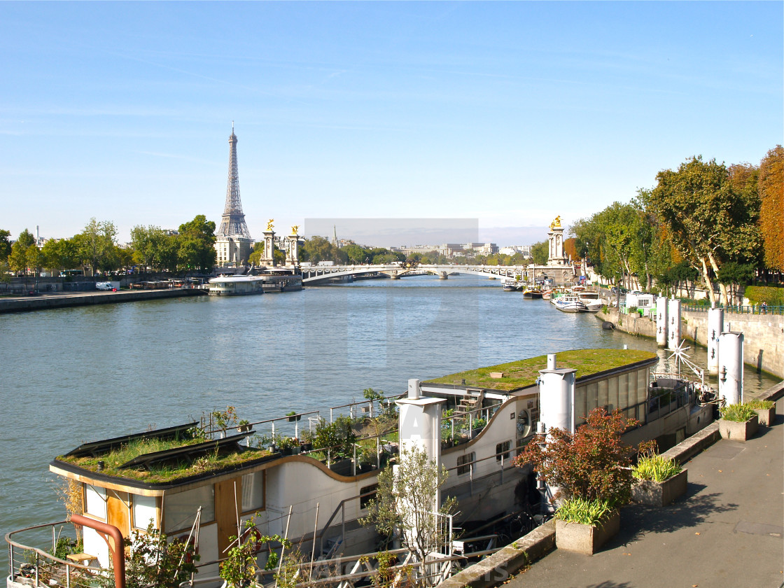 "Central Paris" stock image