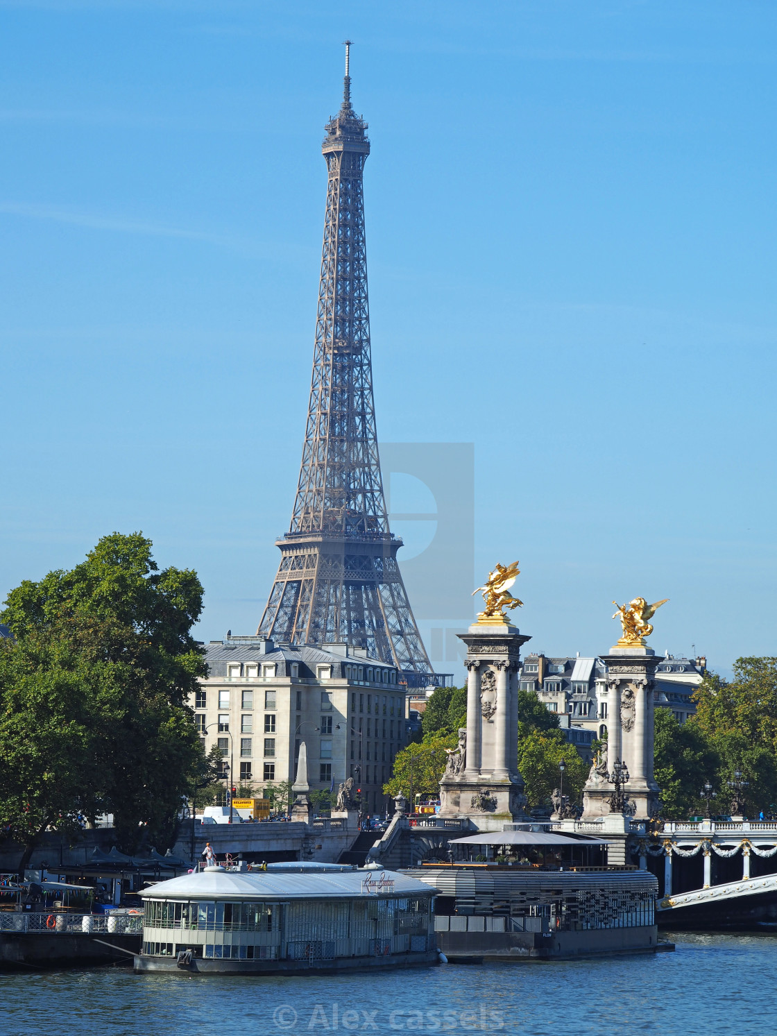 "Late Summer in Paris" stock image