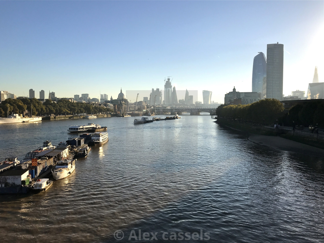 "Waterloo Skyline" stock image