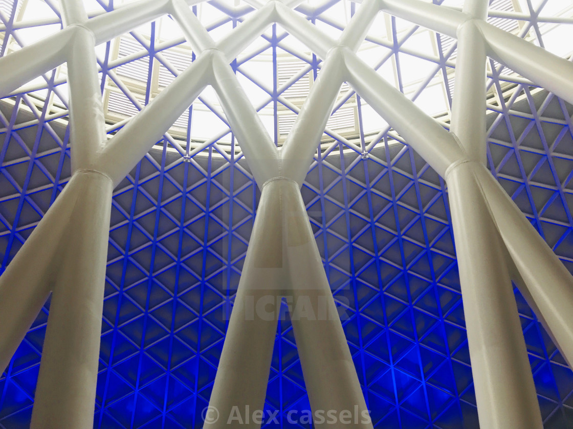 "King's Cross Canopy" stock image