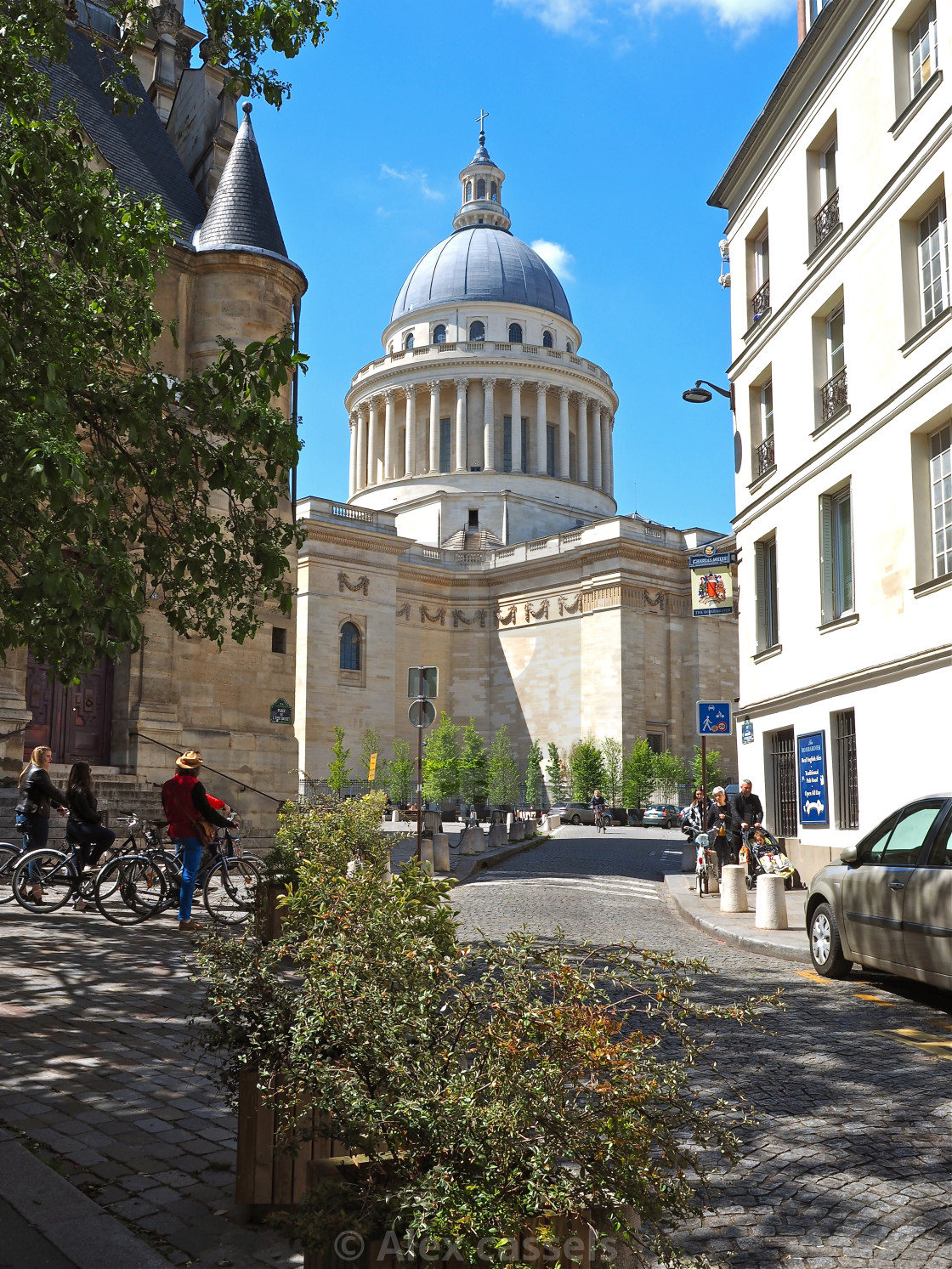 "The Panthéon" stock image