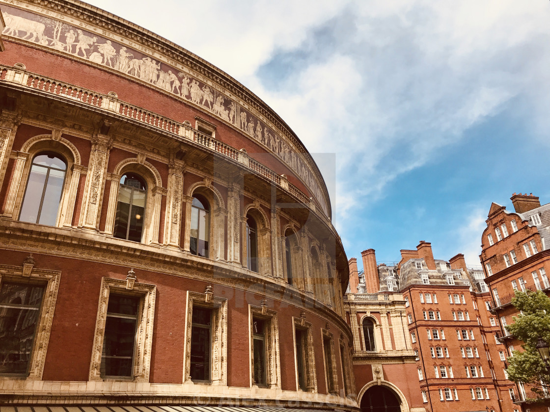 "The Royal Albert Hall" stock image