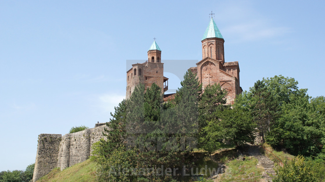"Fortress Gremi, Georgia, Europe" stock image