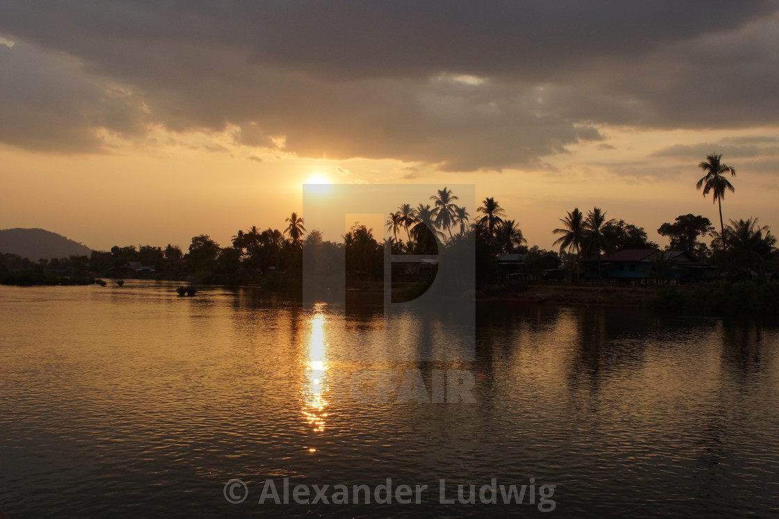 "Don Khone Island, Laos, Asia" by Alexander Ludwig - $6.28 "Don Khone Island, Laos, Asia" stock image