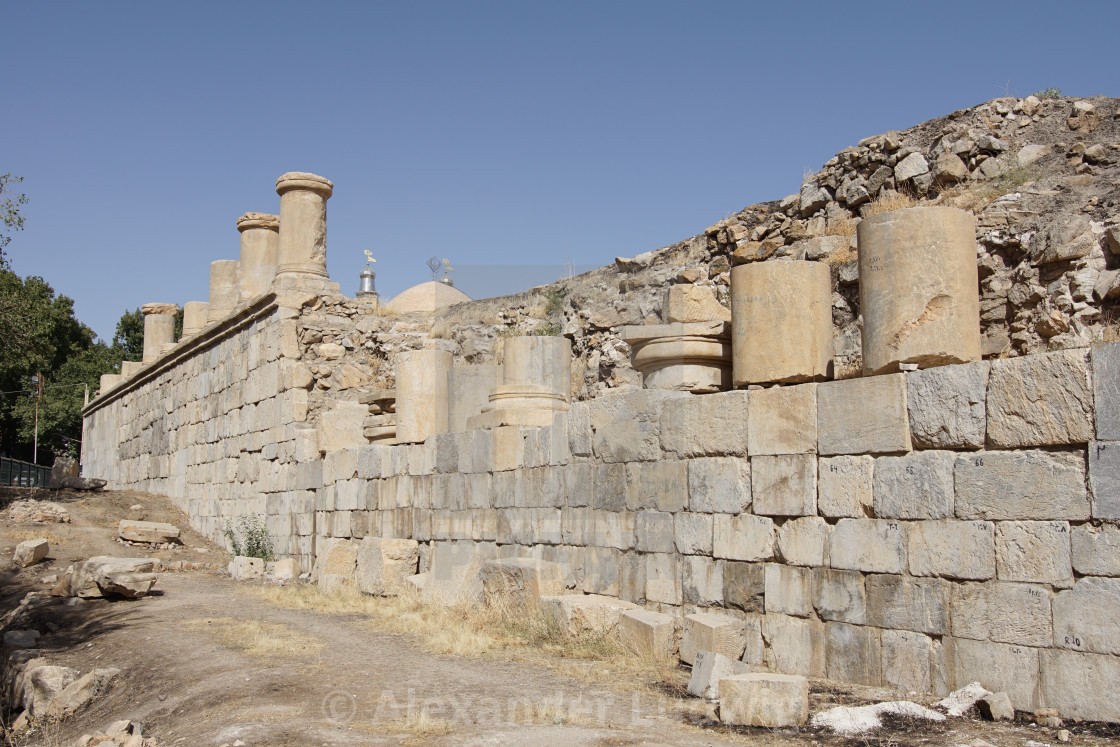 "Anahita Temple, Kangavar, Iran, Asia" by Alexander Ludwig - $6.35 "Anahita Temple, Kangavar, Iran, Asia" stock image