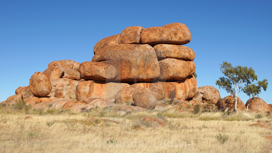 "Devils Marbles, Northern Territory, Australia" stock image