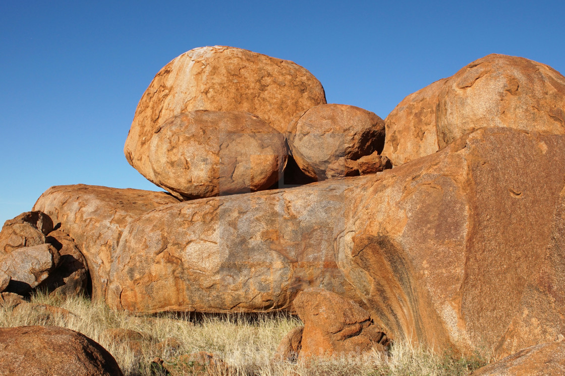 "Devils Marbles, Northern Territory, Australia" stock image