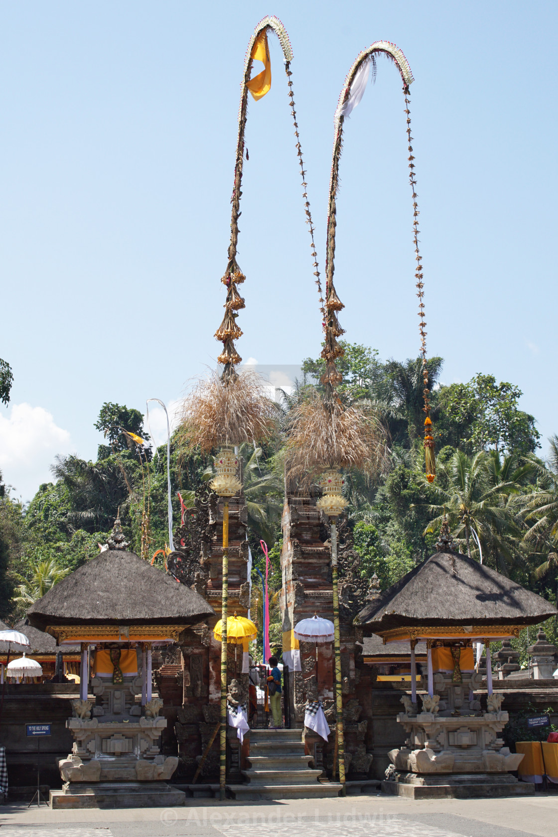 "Pura Tirta Empul, Bali, Indonesia" stock image