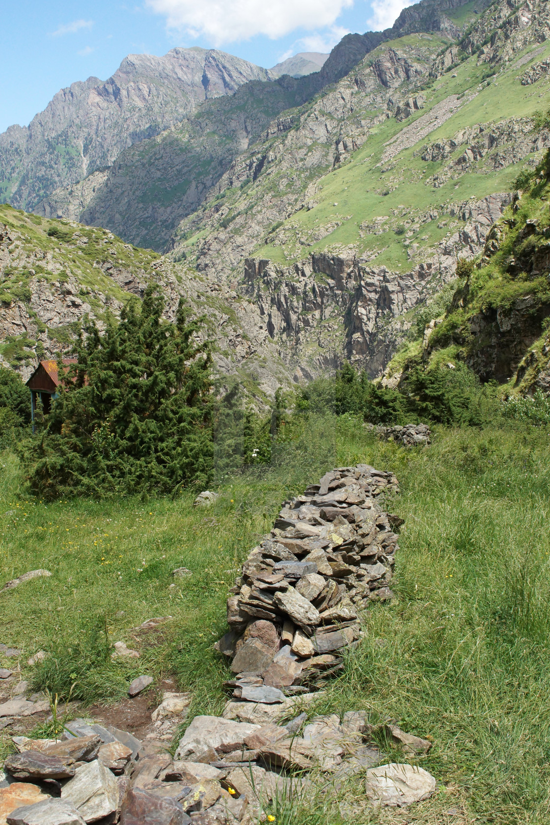"Gveleti High Valley, Caucasus Mountains, Georgia" by Alexander Ludwig - $6.28 "Gveleti High Valley, Caucasus Mountains, Georgia" stock image