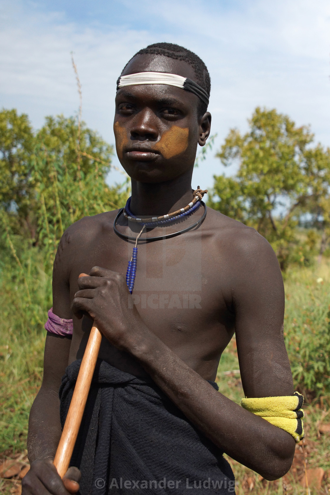 "Mursi, Ethiopia, Africa" by Alexander Ludwig - $6.32 "Mursi, Ethiopia, Africa" stock image