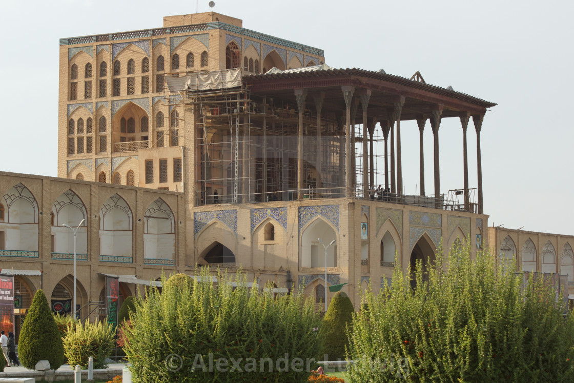 "Ali Qapu Palace, Isfahan, Iran, Asia" by Alexander Ludwig - $6.28 "Ali Qapu Palace, Isfahan, Iran, Asia" stock image